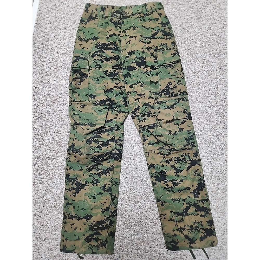 Rothco Ultra Force BDU Pants Mens Small Digital Woodland Camo Cargo‎ Tactical